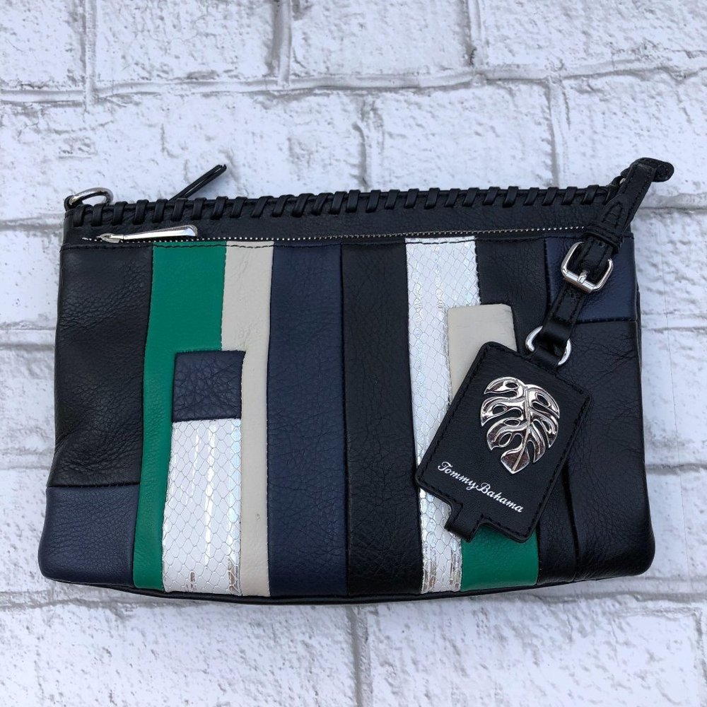 Tommy Bahama Exumas Double Top Zip Crossbody